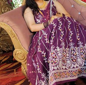 Beautiful Partywear Purple Lehnga