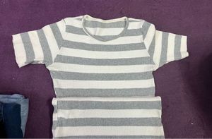 Striped Midi Dress
