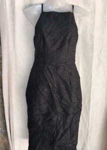 Sparkling Black Bodycon Dress