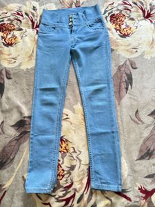 High Waisted Skinny Jeans