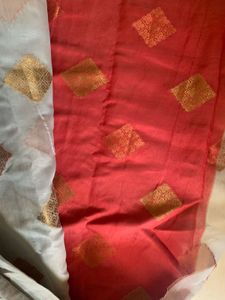 Blue Copper Saree