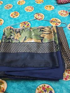 Beautiful Floral Print Saree