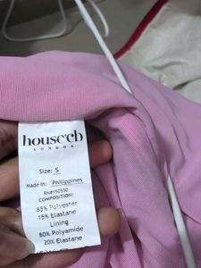 Strapless Ruched Ombre Mesh Dress House of CB