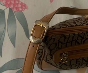 Authentic Andre Valentino Monogram Shoulder Bag -