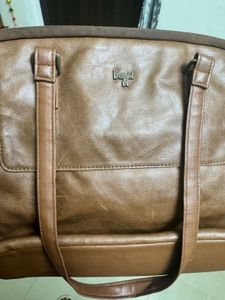 Baggit Brown Solid Shoulder Handbag