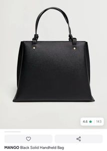 Classic Black Tote Bag