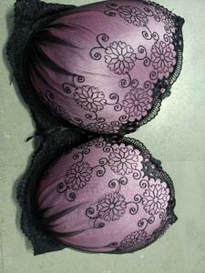 Lace Trim Padded Bra