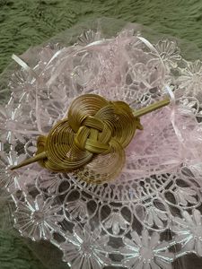 Handmade bamboo Woven Hair Stick