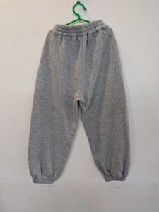 Grey Joggers with Bear Patch