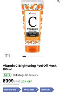 St.botanica Vitamin C Peel Off Mask
