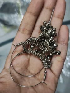 Bohemian Hoop Earrings with Bells