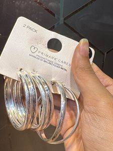 Primark Hoop Earrings - 2 Pack