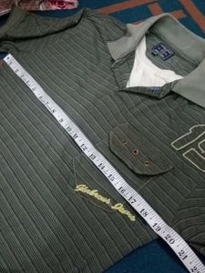 Men's Graphic Print Polo Shirt