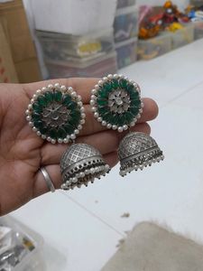 🆕 Jaipuri Light Weight Jhumka (Premium Quali