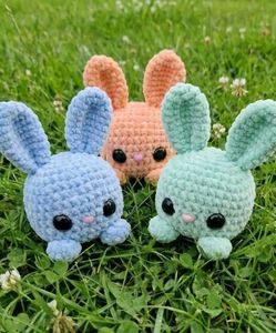 Cute Amigurumi Crochet Bunny Toys