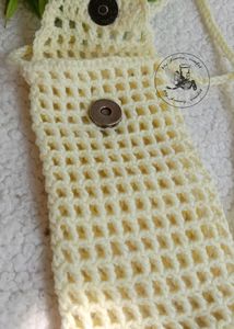 Crochet Mobile Net Pouch