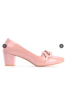 Chic Pink Block Heels