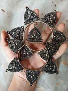 German silver Bangle Set