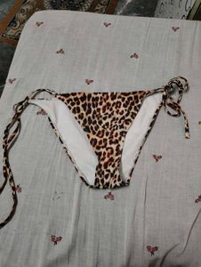 Leopard Print Bikini Bottom