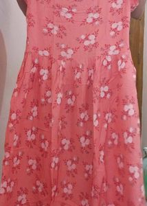 Floral Print Cotton Kurta