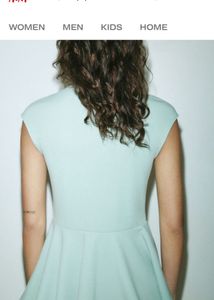 H&amp;M Elegant Pastel Peplum Top XS