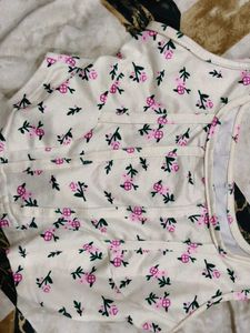 Floral Corset Top