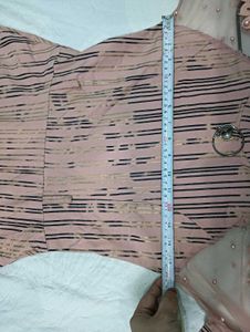 Stylish Striped 30,32 Ethnic Gown