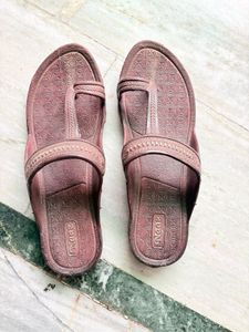 Brown Kolhapuri Chappal Sandals
