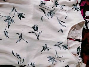 Elegant Floral Print Midi Dress