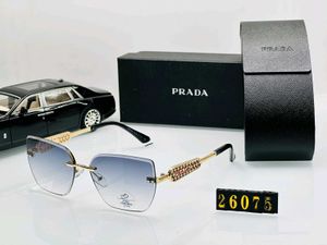 Prada Rimless Sunglasses