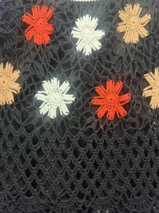 Chic Crochet Flower Top