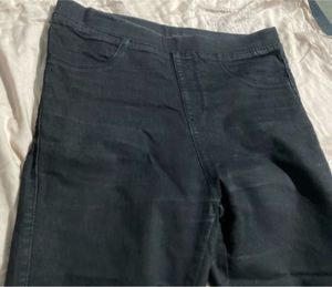 Black Denim Jeggings