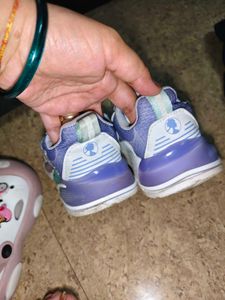 Beautiful shoes with sticker