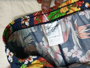 Tropical Floral Bikini Bottoms 🤎