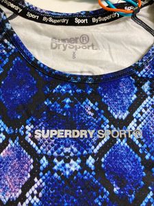 SUPERDRYCore Gym Slim Fit Reptilian Print T-shirt