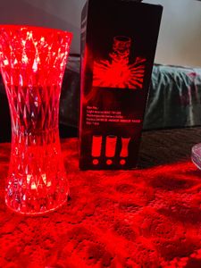 Crystal Diamond Table Lamp with Remote