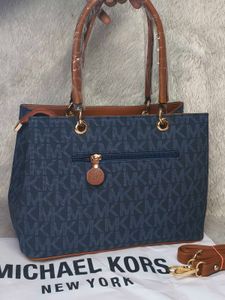 Michael Kors Blue Monogram HandBag💙