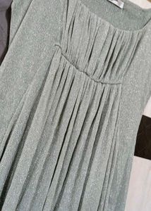 Silver Shimmery Party Dress
