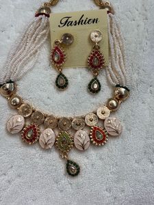 Beautiful necklace with earring, Rajasthani