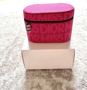 miss dior hot pink vanity box