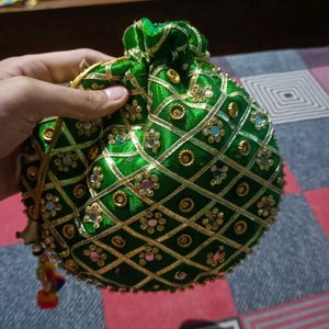 Women purse, Potli pouch, Handbag, Slingbag