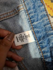 Light Wash Wide Leg Jeans