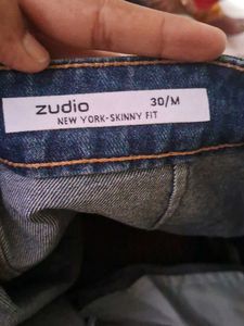 Blue Denim Cargo Mini Skirt