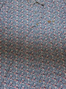Men's Floral Print Short Sleeve Shirt