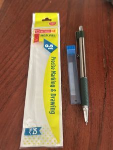 Drawing &amp; Stationery Set, pencil, rounder, clip