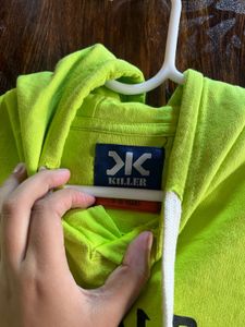 Killer 8-10 years boys Neon Hoodie