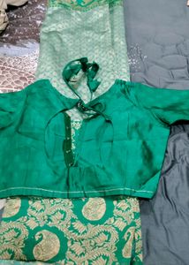 Wedding Silk Saree Designer With Blouse Designe