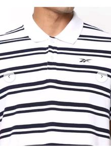 Men's Striped Polo T-Shirt (XS)