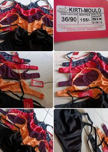 hosiery and cotton bra &amp; slip. combo pack80.