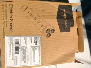 New Amazonbasic Electric Shaver